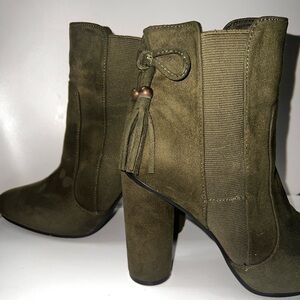 Suede Ankle Boots